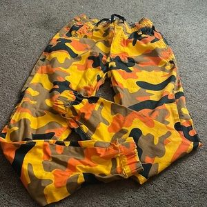 Camo jean like joggers